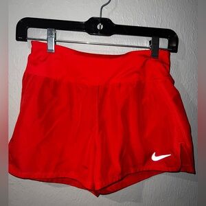 🔥Nike Women's Dri-FIT Running Shorts – Coral Red (NWT) | Size XS🔥